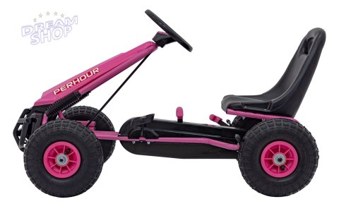 Gokart Na Pedały AIR PerHour Różowy Gokart Na Pedały AIR PerHour Różowy