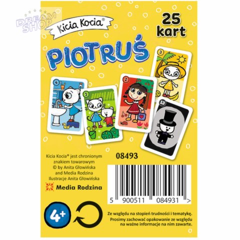 Karty Piotruś Kicia Kocia +4 Trefl 08512 Karty Piotruś Kicia Kocia +4 Trefl 08512