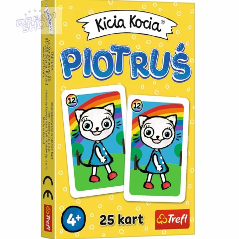 Karty Piotruś Kicia Kocia +4 Trefl 08512 Karty Piotruś Kicia Kocia +4 Trefl 08512