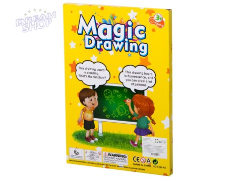 Magiczna tablica do rysowania światłem + długopis UV kreatywny zestaw Magiczna tablica do rysowania światłem + długopis UV kreatywny zestaw