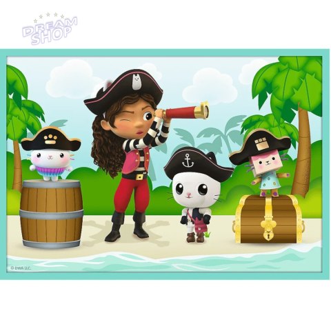 Puzzle Trefl Koci domek Gabi Puzzle 10w1 329 el. W świecie Gabi 96003 Puzzle Trefl Koci domek Gabi Puzzle 10w1 329 el. W świecie Gabi 96003