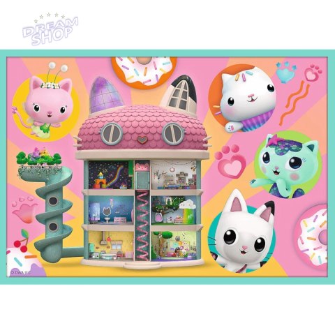 Puzzle Trefl Koci domek Gabi Puzzle 10w1 329 el. W świecie Gabi 96003 Puzzle Trefl Koci domek Gabi Puzzle 10w1 329 el. W świecie Gabi 96003