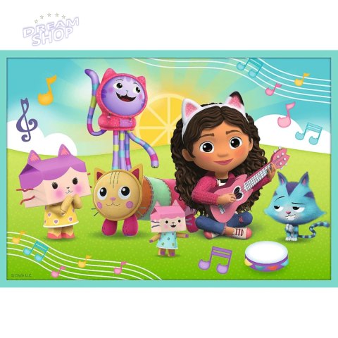 Puzzle Trefl Koci domek Gabi Puzzle 10w1 329 el. W świecie Gabi 96003 Puzzle Trefl Koci domek Gabi Puzzle 10w1 329 el. W świecie Gabi 96003