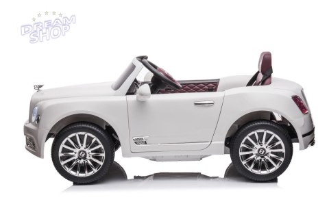 Auto Na Akumulator Bentley Mulsanne Biały Auto Na Akumulator Bentley Mulsanne Biały