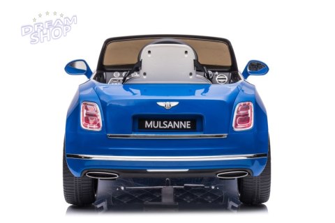 Auto Na Akumulator Bentley Mulsanne Niebieski Lakierowany Auto Na Akumulator Bentley Mulsanne Niebieski Lakierowany