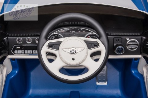 Auto Na Akumulator Bentley Mulsanne Niebieski Lakierowany Auto Na Akumulator Bentley Mulsanne Niebieski Lakierowany