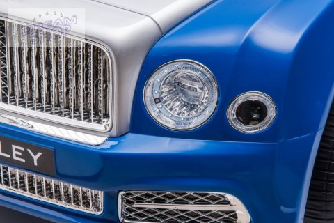 Auto Na Akumulator Bentley Mulsanne Niebieski Lakierowany Auto Na Akumulator Bentley Mulsanne Niebieski Lakierowany