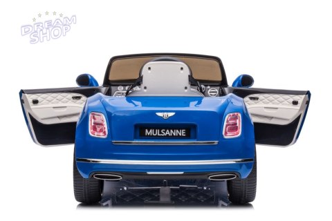 Auto Na Akumulator Bentley Mulsanne Niebieski Lakierowany Auto Na Akumulator Bentley Mulsanne Niebieski Lakierowany