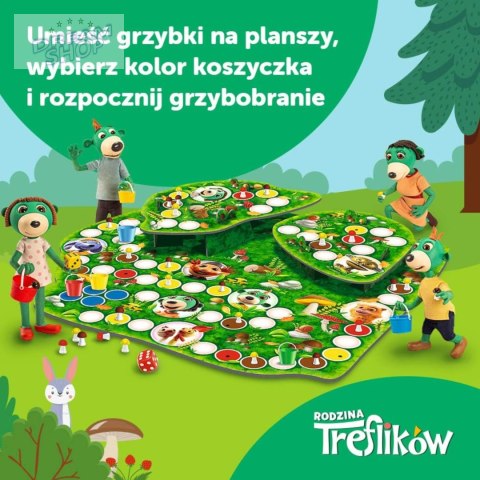 GRA PLANSZOWA RODZINNA GRZYBOBRANIE RODZINA TREFLIKÓW 02035 TREFL
