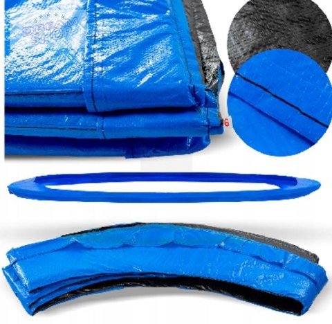 Osłona na sprężyny do trampoliny ochraniacz mata zabezpieczająca kołnierz piankowy do trampoliny 183cm 6ft Osłona na sprężyny do trampoliny ochraniacz mata zabezpieczająca kołnierz piankowy do trampoliny 183cm 6ft