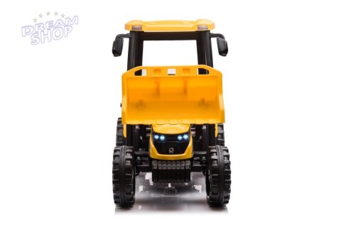 Traktor Na Akumulator Z Przyczepą Hercules Żółty 24V Traktor Na Akumulator Z Przyczepą Hercules Żółty 24V
