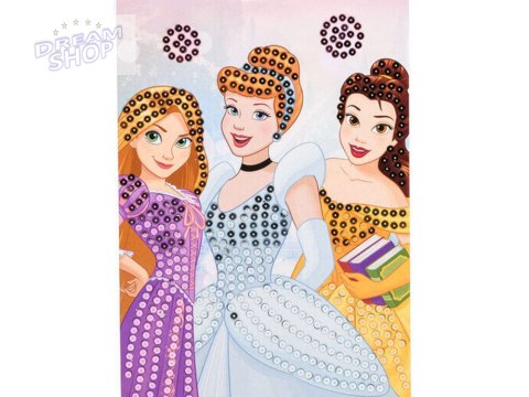 Disney Princess Księżniczki Kreatywna Wyklejanka diamencikowa ZA5130 Disney Princess Księżniczki Kreatywna Wyklejanka diamencikowa ZA5130