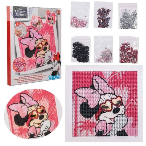 Disney Wyklejanka diamentowa Myszka Minnie Malowanie diamentami ZA5132 Disney Wyklejanka diamentowa Myszka Minnie Malowanie diamentami ZA5132