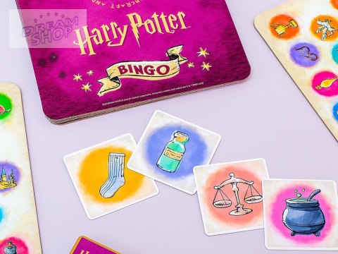 Gra Bingo Harry Potter gra towarzyska dla fanów przygód Hogwartu GR0671 Gra Bingo Harry Potter gra towarzyska dla fanów przygód Hogwartu GR0671