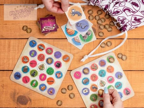 Gra Bingo Harry Potter gra towarzyska dla fanów przygód Hogwartu GR0671 Gra Bingo Harry Potter gra towarzyska dla fanów przygód Hogwartu GR0671