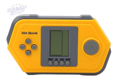 Gra Konsola Elektroniczna Tetris Brick Game Szaro - Żółta Gra Konsola Elektroniczna Tetris Brick Game Szaro - Żółta