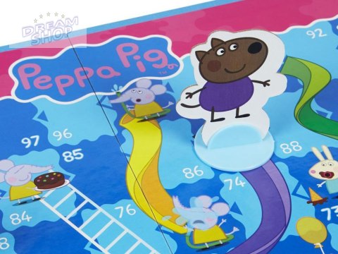 Gra planszowa Drabiny i węże Świnka Peppa GR0672 Gra planszowa Drabiny i węże Świnka Peppa GR0672