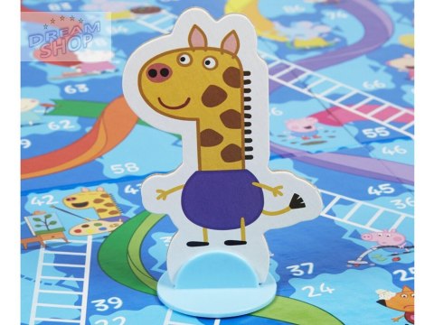 Gra planszowa Drabiny i węże Świnka Peppa GR0672 Gra planszowa Drabiny i węże Świnka Peppa GR0672
