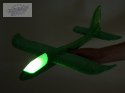 Lekki Samolot ze styropianu Szybowiec oświetlenie led ZA4984