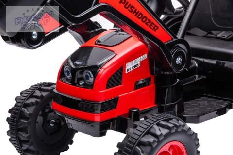 Pojazd Koparka Traktor Czerwony Pojazd Koparka Traktor Czerwony