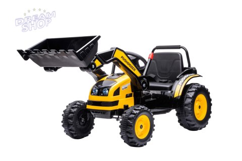 Pojazd Koparka Traktor Żółty Pojazd Koparka Traktor Żółty