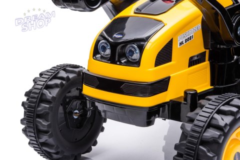 Pojazd Koparka Traktor Żółty Pojazd Koparka Traktor Żółty