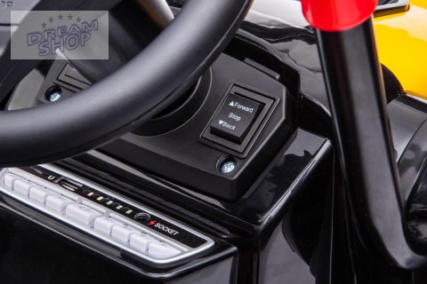 Pojazd Koparka Traktor Żółty Pojazd Koparka Traktor Żółty