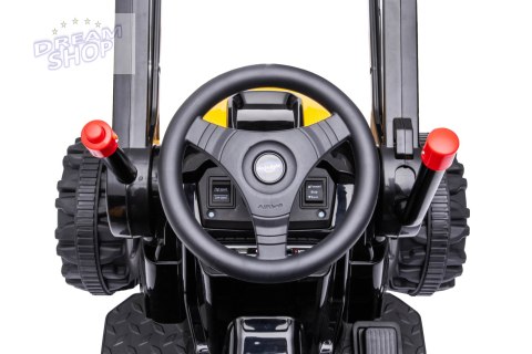 Pojazd Koparka Traktor Żółty Pojazd Koparka Traktor Żółty