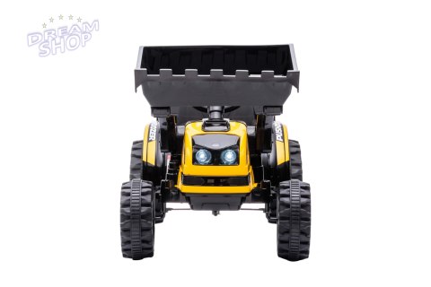 Pojazd Koparka Traktor Żółty Pojazd Koparka Traktor Żółty