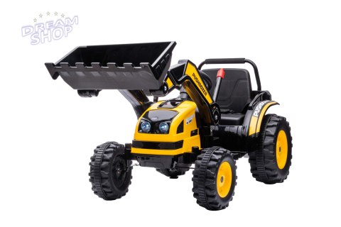 Pojazd Koparka Traktor Żółty Pojazd Koparka Traktor Żółty