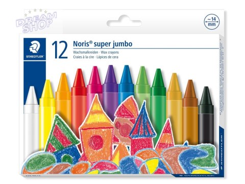 Staedtler Grube Kredki woskowe Jumbo 12 kredek woskowych AP0010