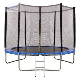 Trampolina ogrodowa dla dzieci siatka 305cm 10ft 150kg