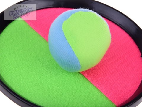 Gra paletki tarcze na rzepy CatchBall 2 x piłka SP0747 Gra paletki tarcze na rzepy CatchBall 2 x piłka SP0747