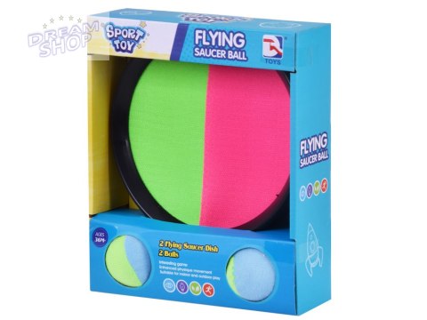 Gra paletki tarcze na rzepy CatchBall 2 x piłka SP0747 Gra paletki tarcze na rzepy CatchBall 2 x piłka SP0747