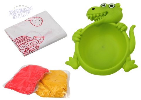 Magiczny Piasek Kinetyczny Dinozaury Foremki 6szt