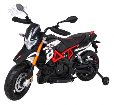 Pojazd Motor Aprilia Czarny Pojazd Motor Aprilia Czarny