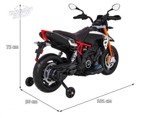 Pojazd Motor Aprilia Czarny Pojazd Motor Aprilia Czarny
