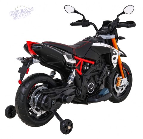 Pojazd Motor Aprilia Czarny Pojazd Motor Aprilia Czarny