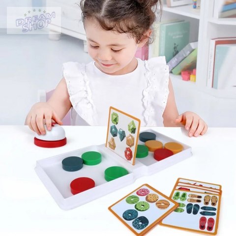 WOOPIE Gra Logiczna Układanka Wzorów PUCK PUZZLE 3+ WOOPIE Gra Logiczna Układanka Wzorów PUCK PUZZLE 3+
