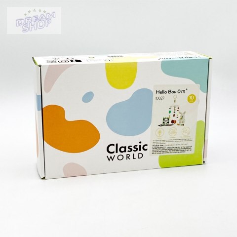 CLASSIC WORLD Pastelowy Zestaw dla Niemowląt Box Pierwsze Zabawki od 0 do 6 miesiąca CLASSIC WORLD Pastelowy Zestaw dla Niemowląt Box Pierwsze Zabawki od 0 do 6 miesiąca