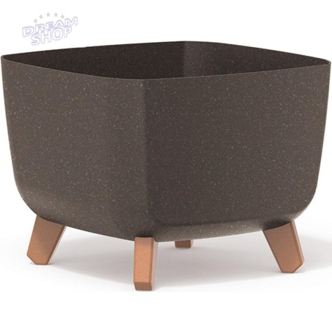 DONICZKA GRACIA SQUARE ECO WOOD 29x29CM - KAWA DONICZKA GRACIA SQUARE ECO WOOD 29x29CM - KAWA