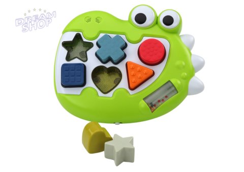 Sorter Dinozaur Sensoryczny Grający Melodie Układanka Dla Najmłodszych Sorter Dinozaur Sensoryczny Grający Melodie Układanka Dla Najmłodszych