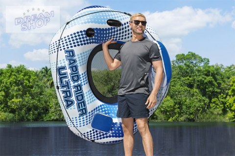 Dmuchane Koło Do Pływania Bestway 165cm 43726 Niebieskie Dmuchane Koło Do Pływania Bestway 165cm 43726 Niebieskie