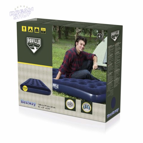 Dmuchany Materac 188 x 99 x 22 cm Bestway 67001 Dmuchany Materac 188 x 99 x 22 cm Bestway 67001