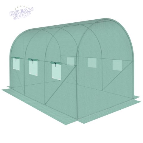 FOLIA POSZYCIE COVER NA TUNEL OGRODOWY SZKLARNIĘ 200x300x200CM ZIELONA FOLIA POSZYCIE COVER NA TUNEL OGRODOWY SZKLARNIĘ 200x300x200CM ZIELONA