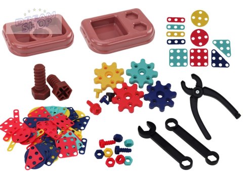 Klocki Puzzle Konstrukcyjne 3D W Skrzynce DIY Rozkręcanie Wiertarka Klocki Puzzle Konstrukcyjne 3D W Skrzynce DIY Rozkręcanie Wiertarka