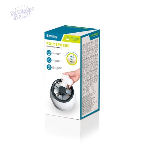 Kulki Filtracyjne Do Pompy Piaskowej Bestway 58475 Kulki Filtracyjne Do Pompy Piaskowej Bestway 58475