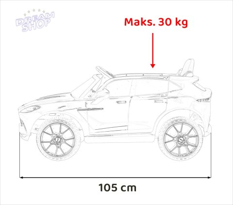 Pojazd Aston Martin DBX Czarny Pojazd Aston Martin DBX Czarny