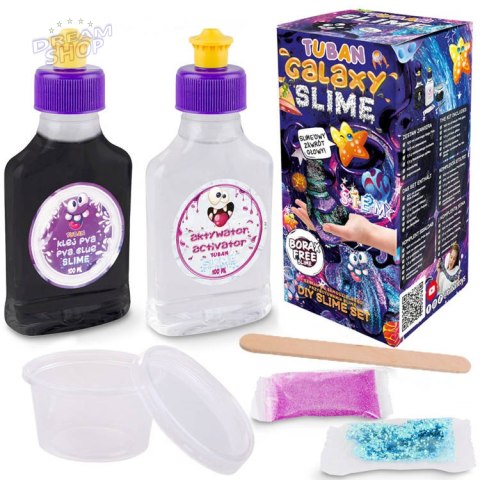 Tuban Zestaw kosmiczny Slime DIY Galaxy ZA4576 Tuban Zestaw kosmiczny Slime DIY Galaxy ZA4576