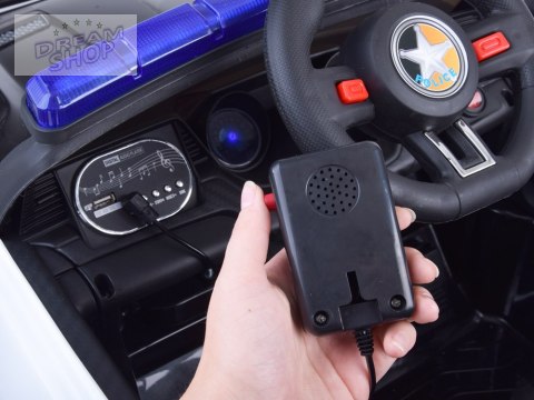 Auto na akumulator dla dziecka RADIOWÓZ policja pilot PA0218